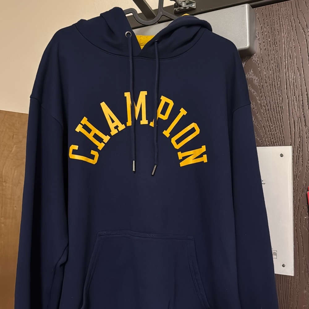 MENS CHAMPION HOODIE SIZE LARGE